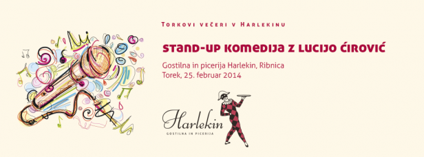 Stand-up komedija z Lucijo Ćirović